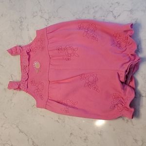 CARTER'S ROMPER. PINK. SIZE 6M